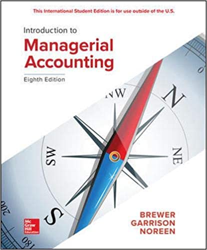 Introduction to Managerial Accounting (8th Edition) - Original PDF